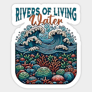 Rivers Of Living Water Sticker